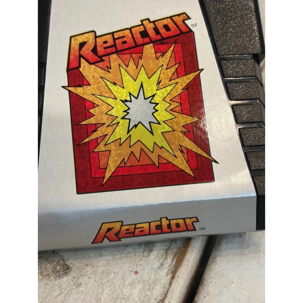 Reactor Atari 2600 Parker Brothers Video Game CIB Box Manual 1982 PB5530